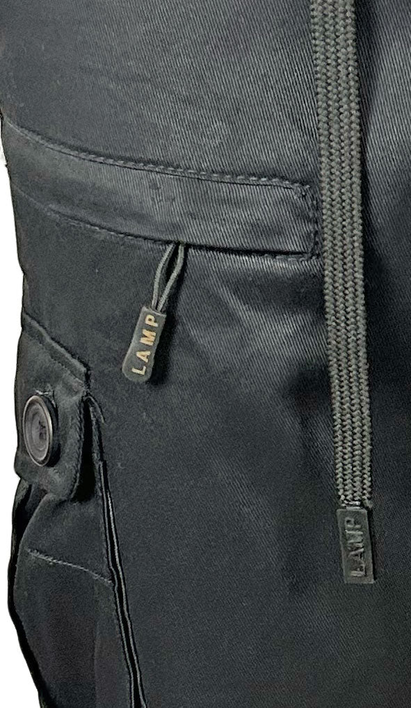 Premium Multi-Pocket Custom Shorts- Black