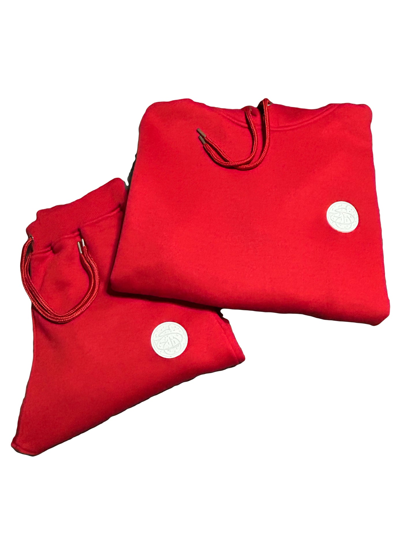 Premium Plush Jogger Set - Signature Emblem