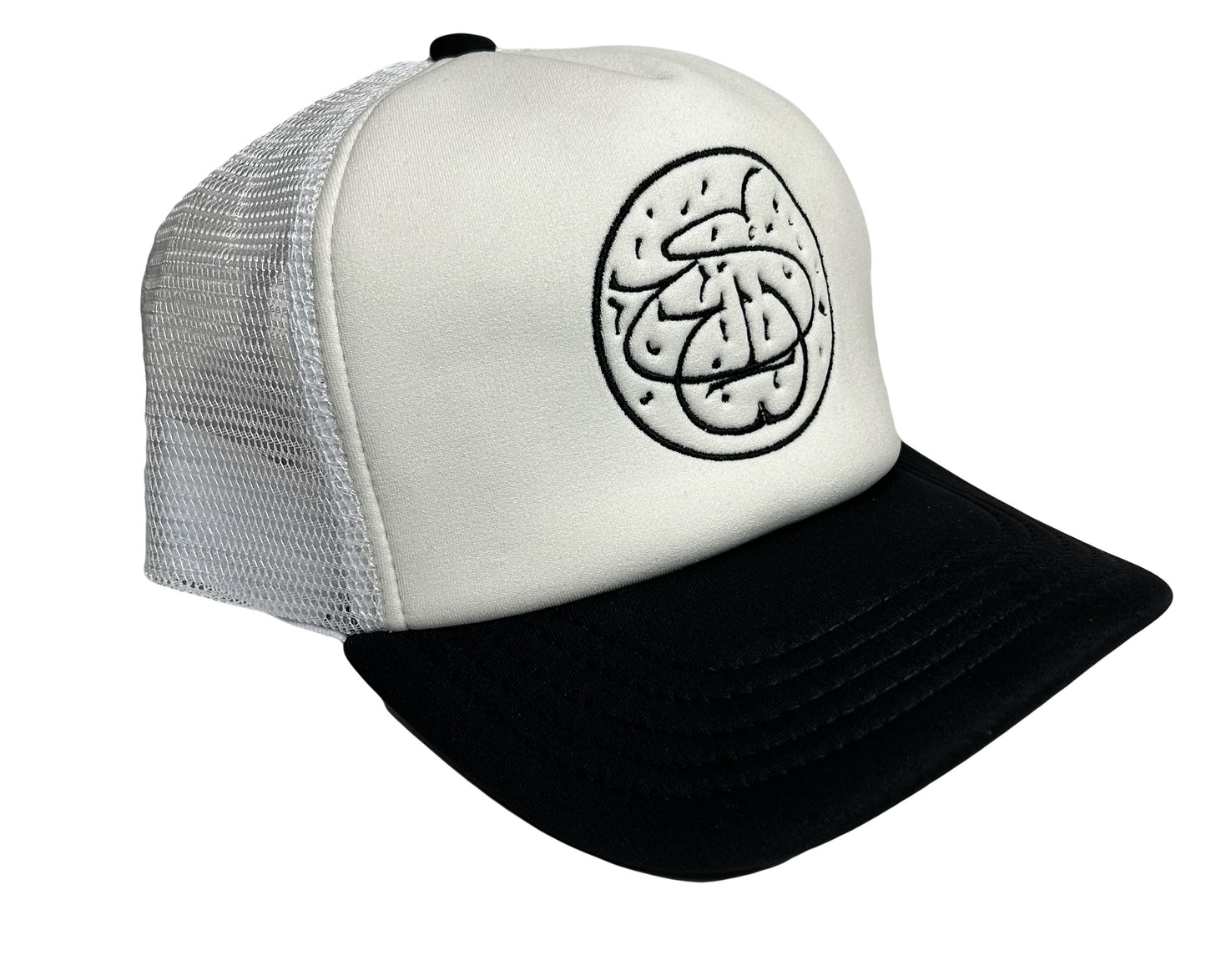 Trucker Hat- Black/White