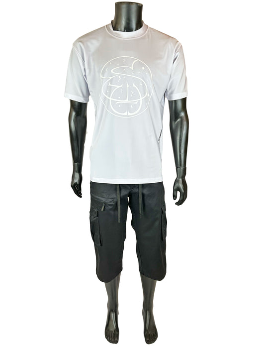 Premium Multi-Pocket Custom Shorts- Black