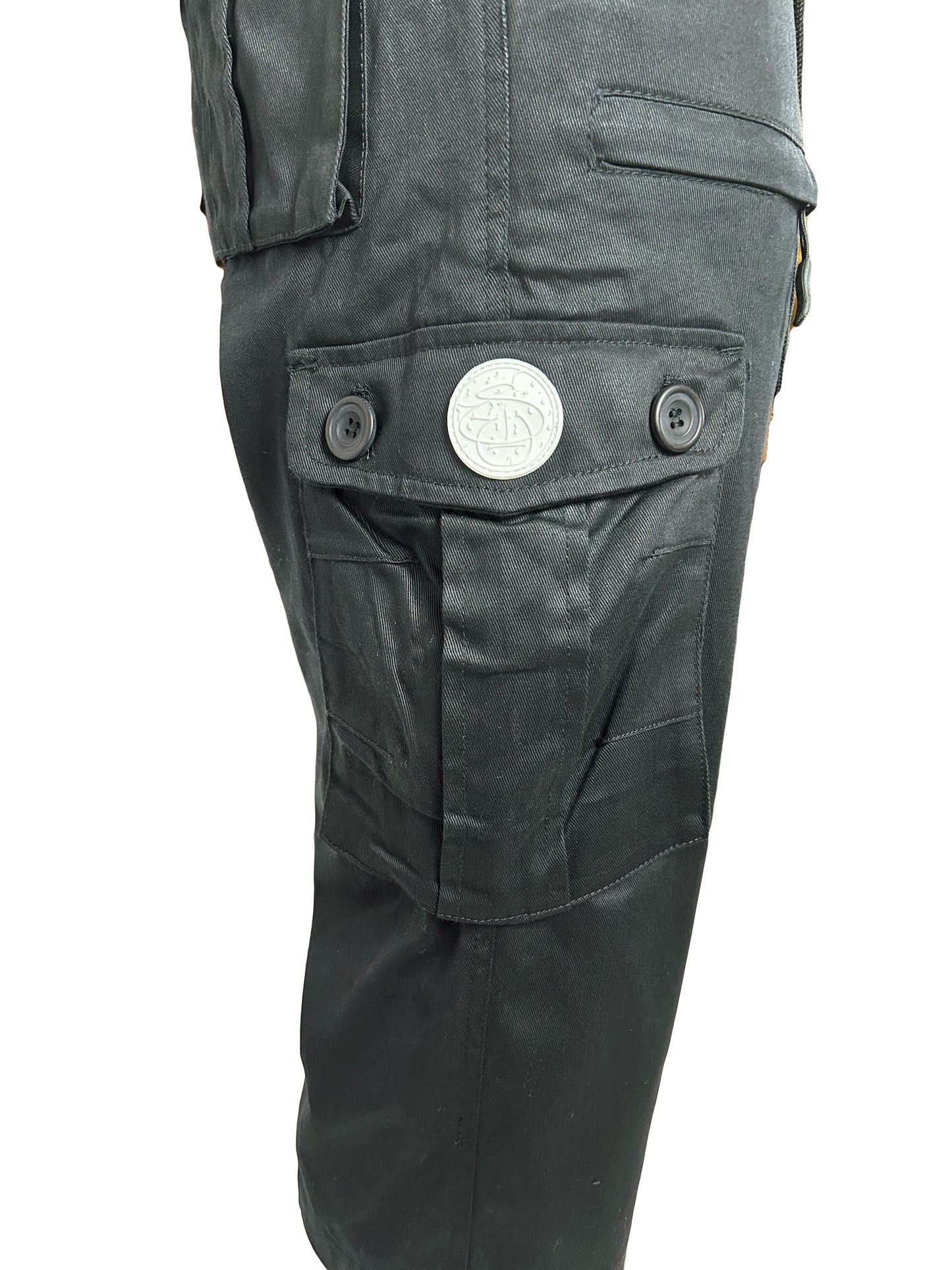 Premium Multi-Pocket Custom Shorts- Black