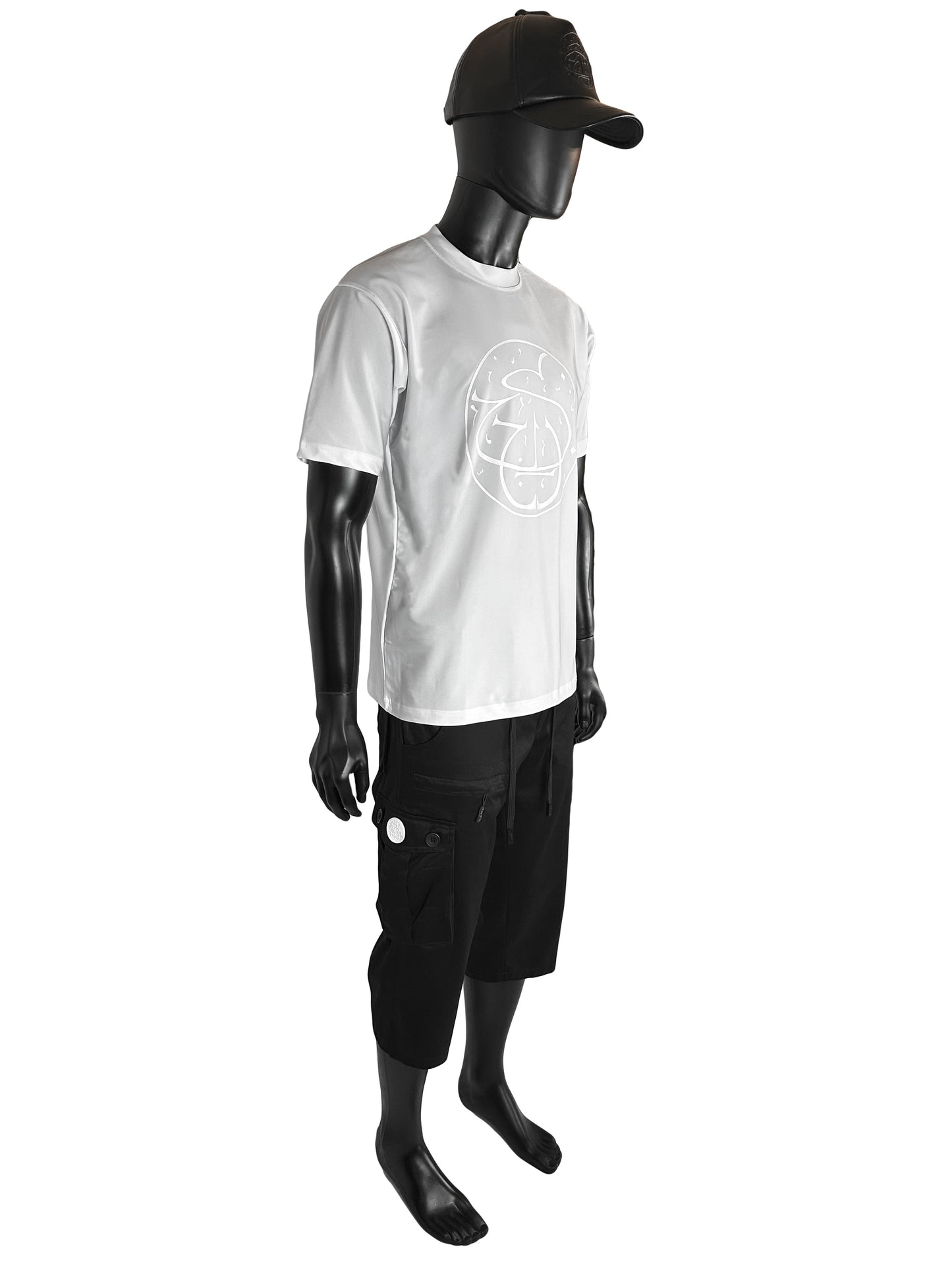 Premium Multi-Pocket Custom Shorts- Black