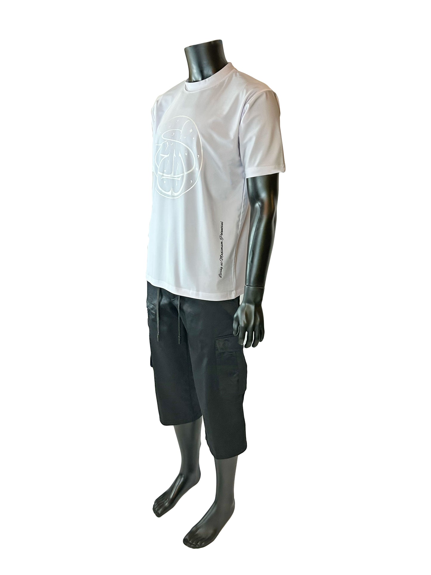 Premium Multi-Pocket Custom Shorts- Black