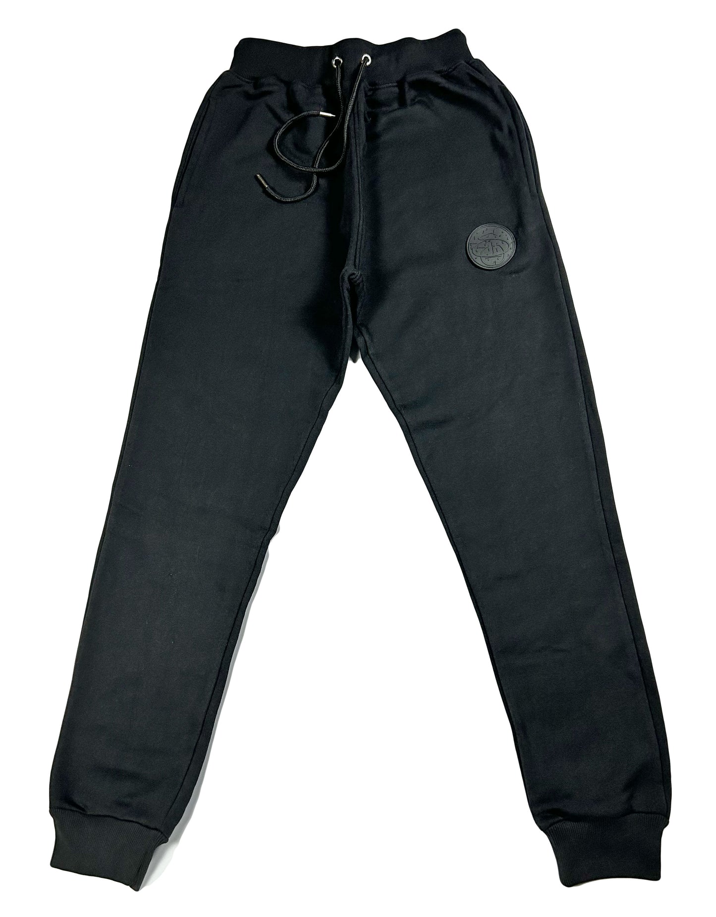 Premium Plush Jogger Set - Signature Emblem
