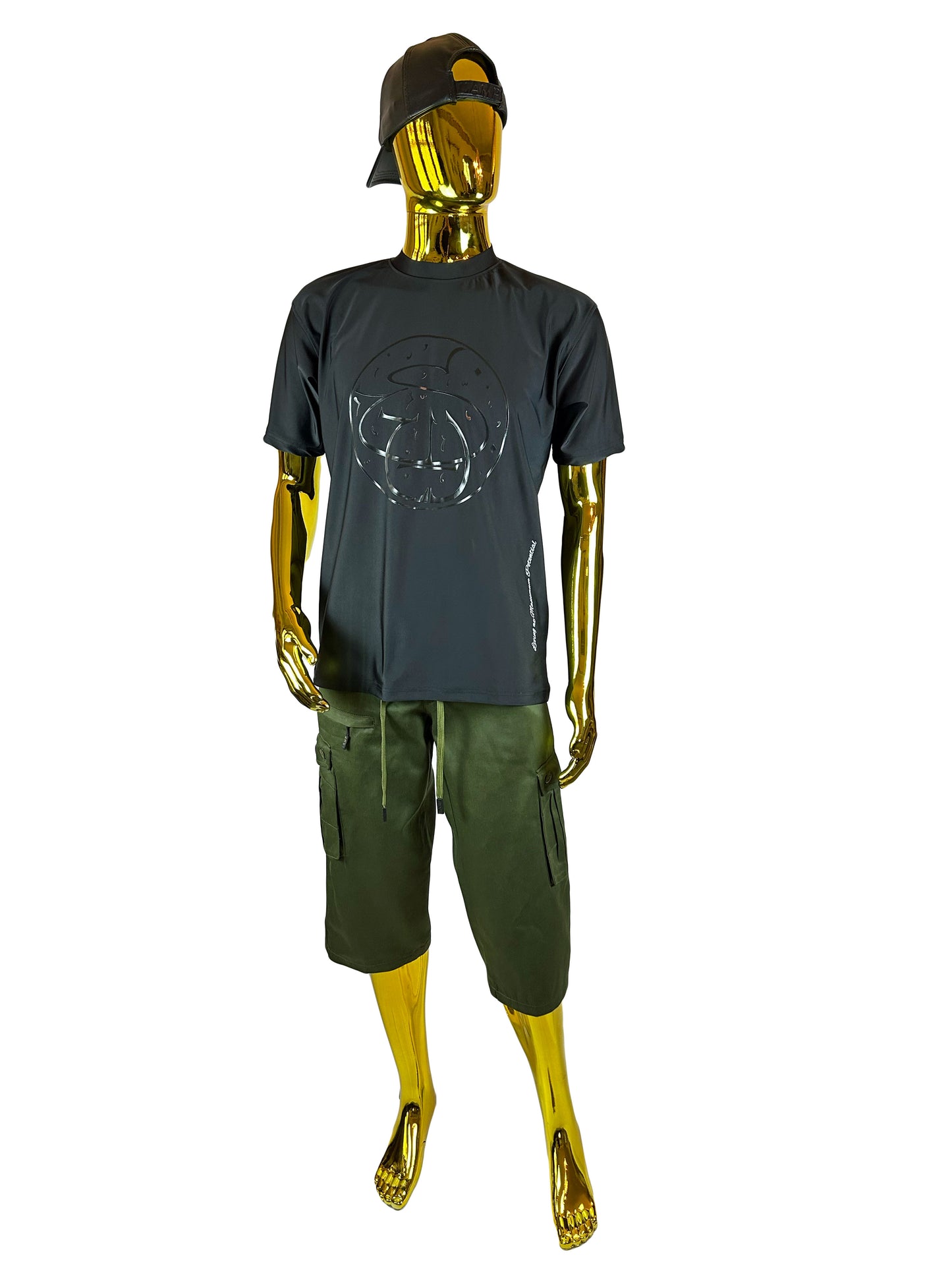Premium Multi-Pocket Custom Shorts- Green