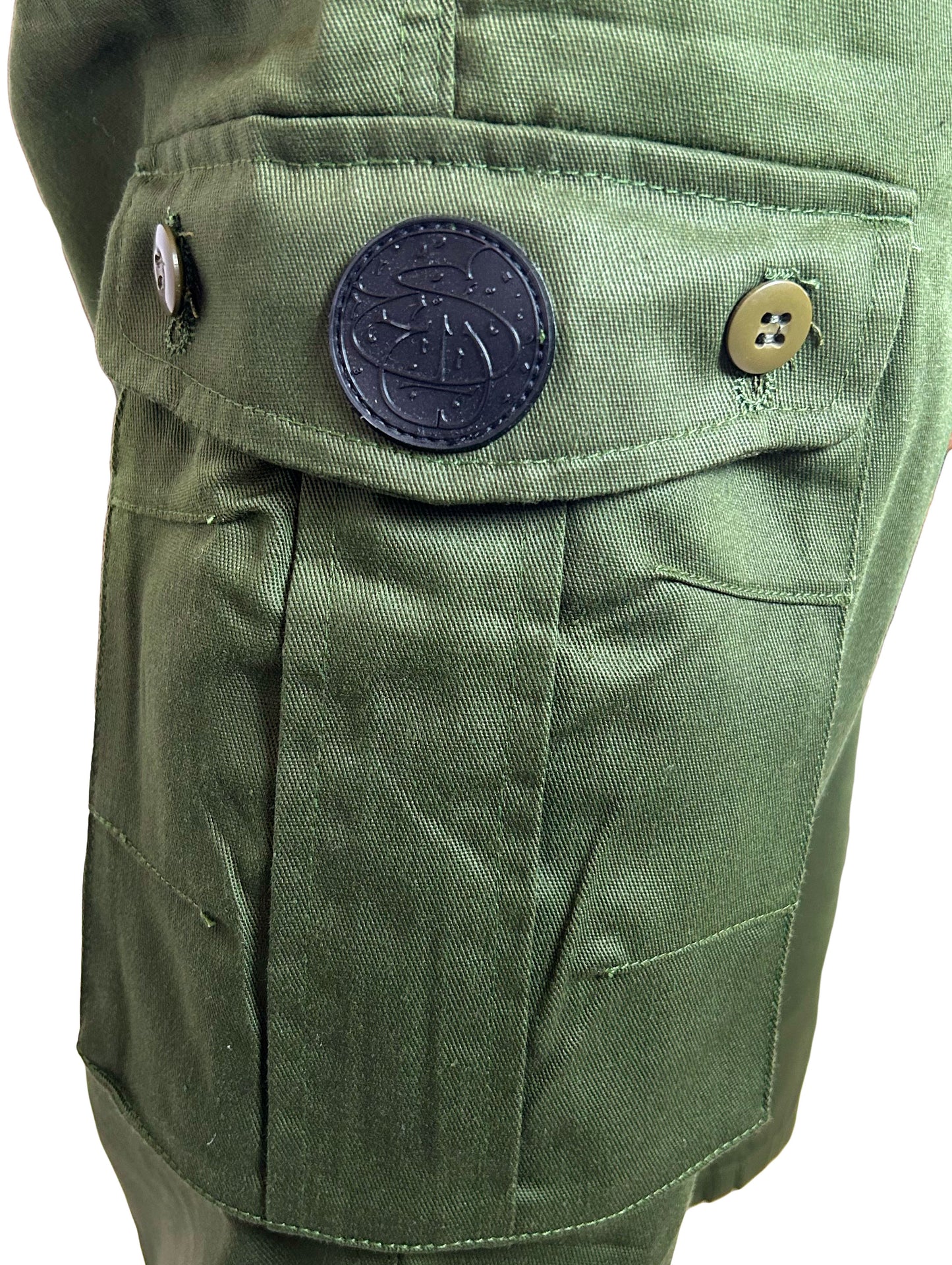 Premium Multi-Pocket Custom Shorts- Green