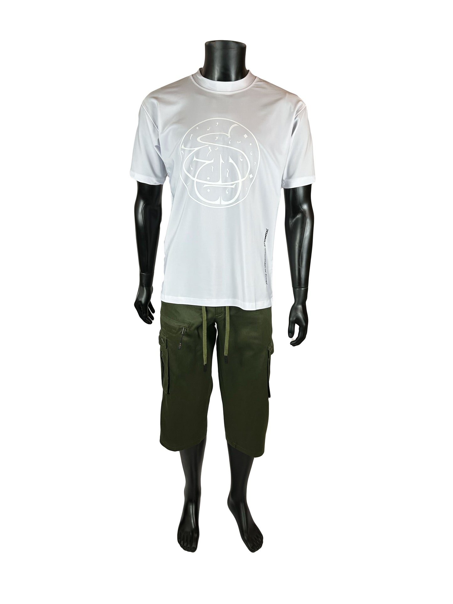 Premium Multi-Pocket Custom Shorts- Green