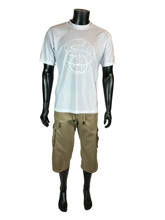 Premium Multi-Pocket Custom Shorts- Beige