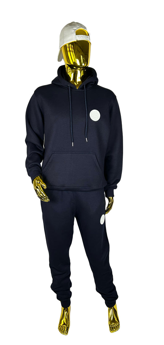 Premium Plush Jogger Set - Signature Emblem
