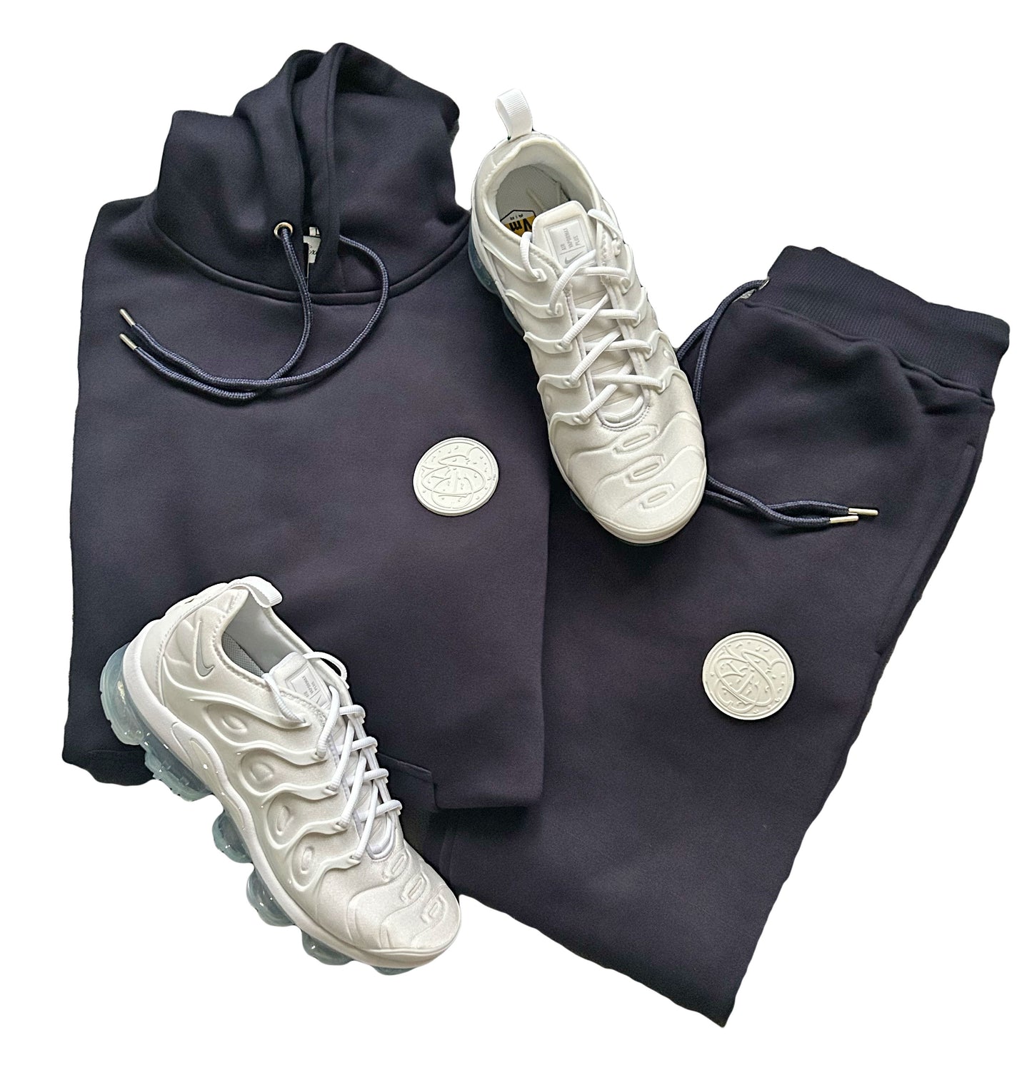 Premium Plush Jogger Set - Signature Emblem